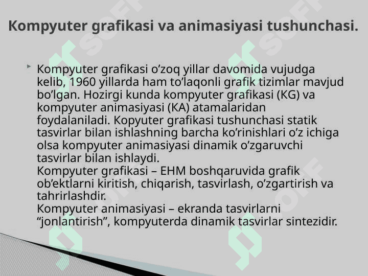 Kompyuter girafikasi tarixi va unga xissa qushgan olimlar 3