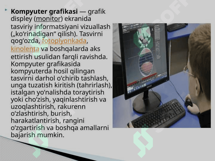 Kompyuter girafikasi tarixi va unga xissa qushgan olimlar 4