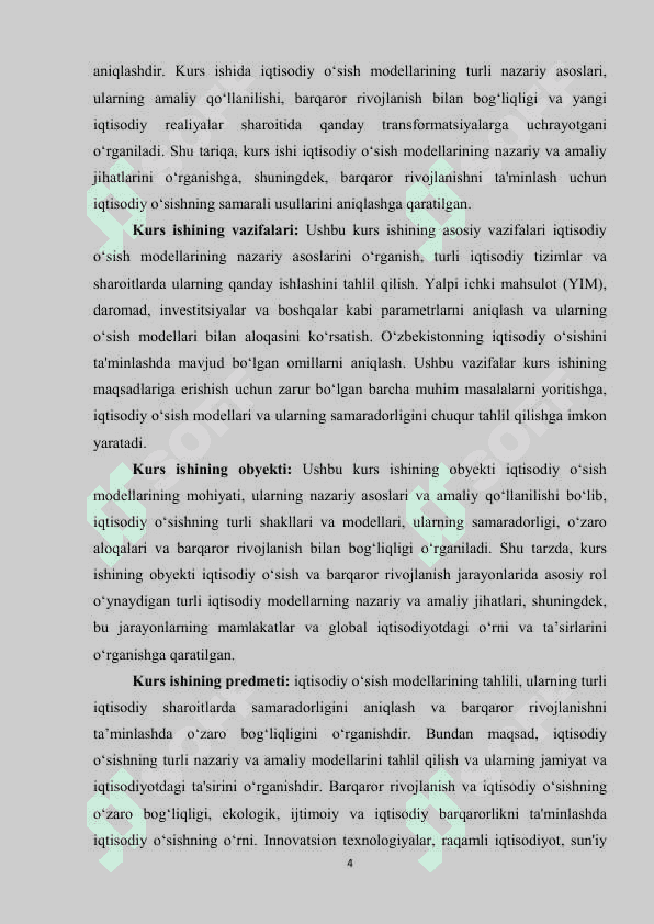 iqtisodiy o'sish modellari mohiyati 2