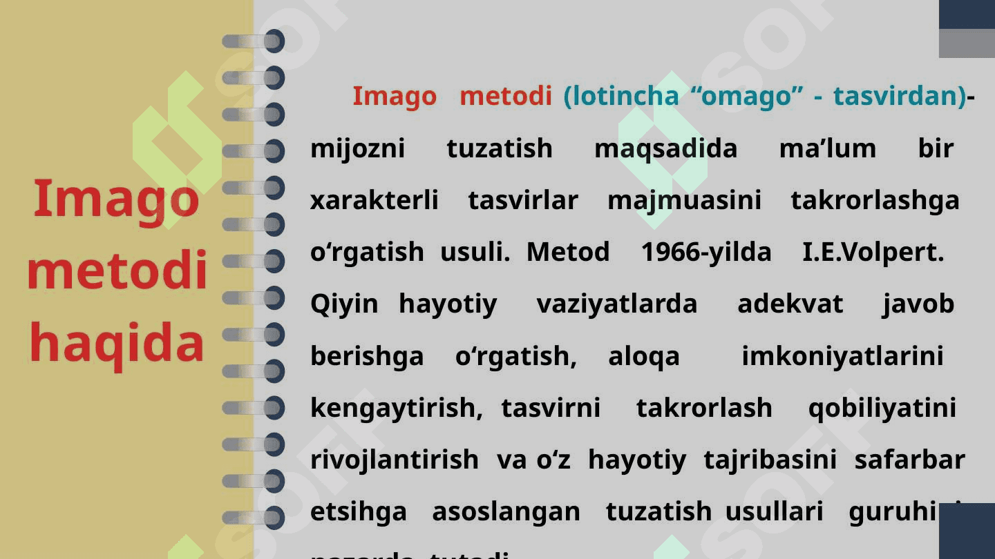 Imago  metodi 2