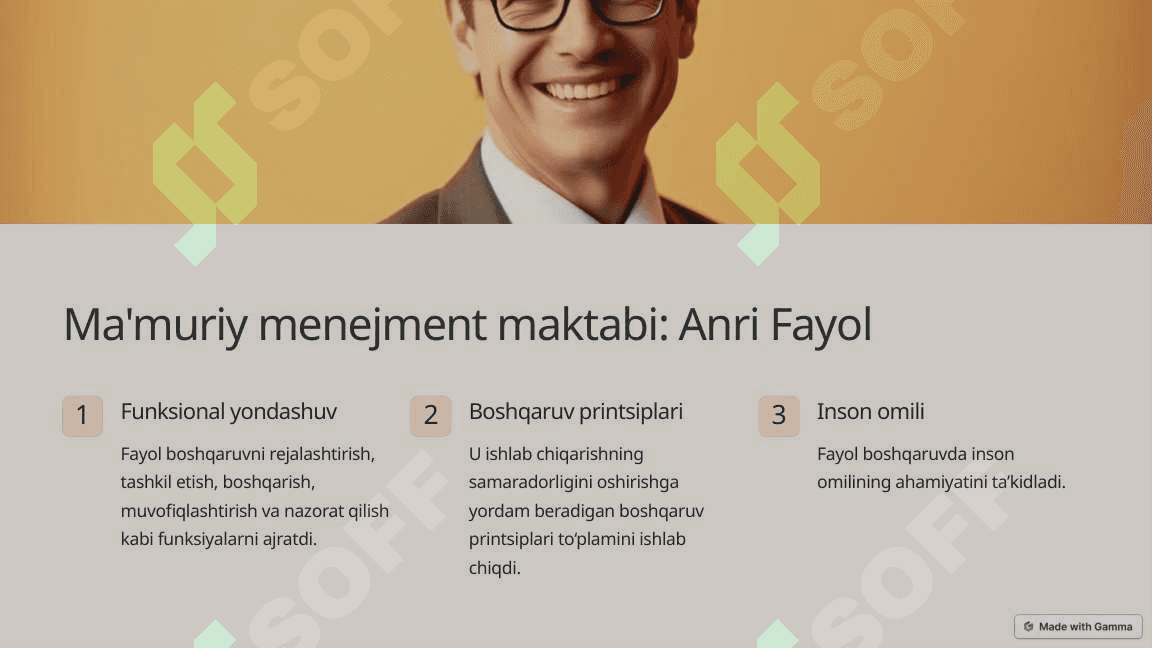 Menejmentning ilmiy maktablari 4
