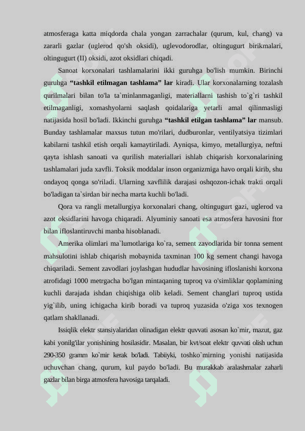 Atmosfera havosini muhofaza qilish 7