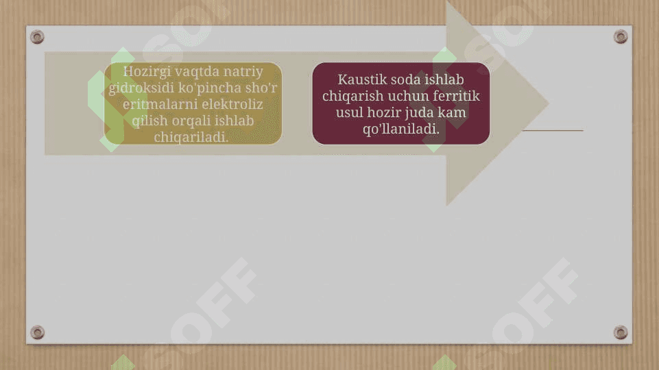 Natriy gidroksidning sanoatda olish usullari.Ishlatilishi. 4