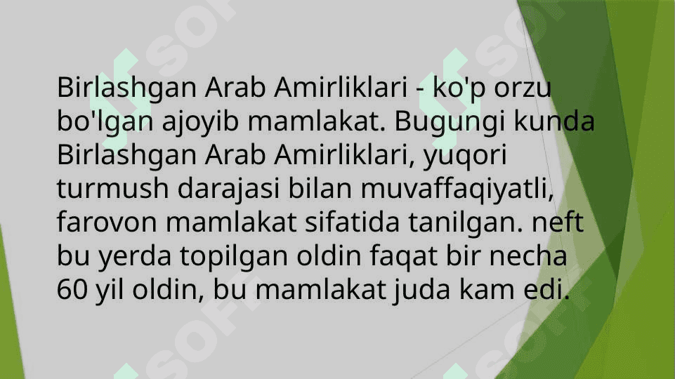Birlashgan Arab Amirliklari Iqtisodiyoti 3