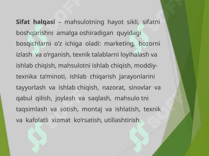 Mahsulot sifatini baholash ko’rsatkichlari va usullari 4