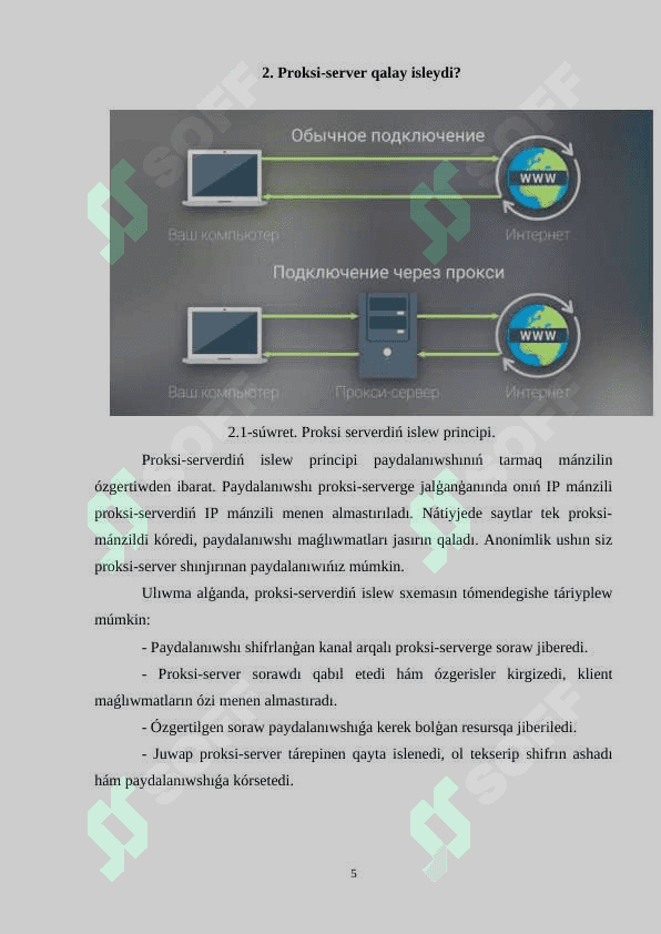Tema Windows serverde proxy server sazlamaların shólkemlestiriw. 5