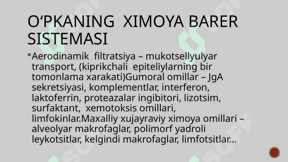 Oʻpka kasallilari patanatomiya 2