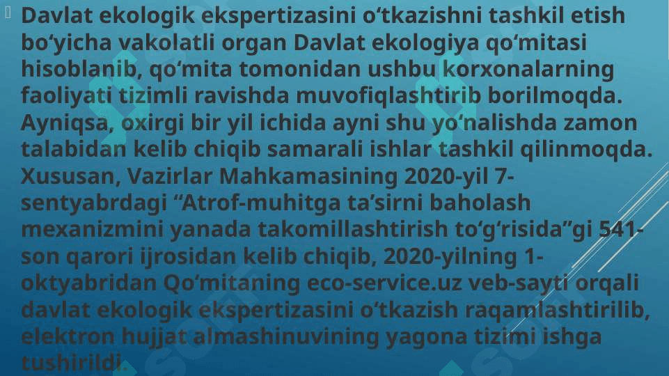 Iqlim o’zgarishi sharoitida tabiatni muhofaza qiluvchi 6