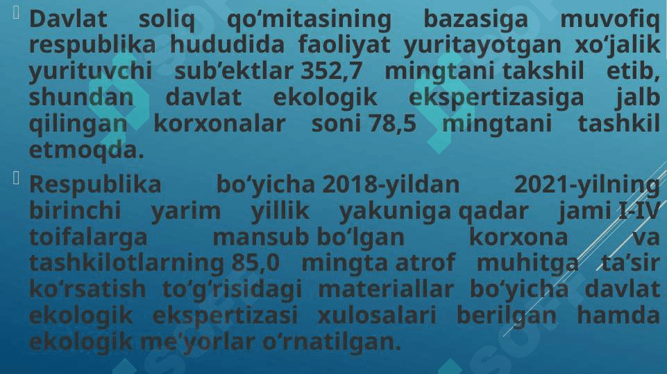 Iqlim o’zgarishi sharoitida tabiatni muhofaza qiluvchi 7
