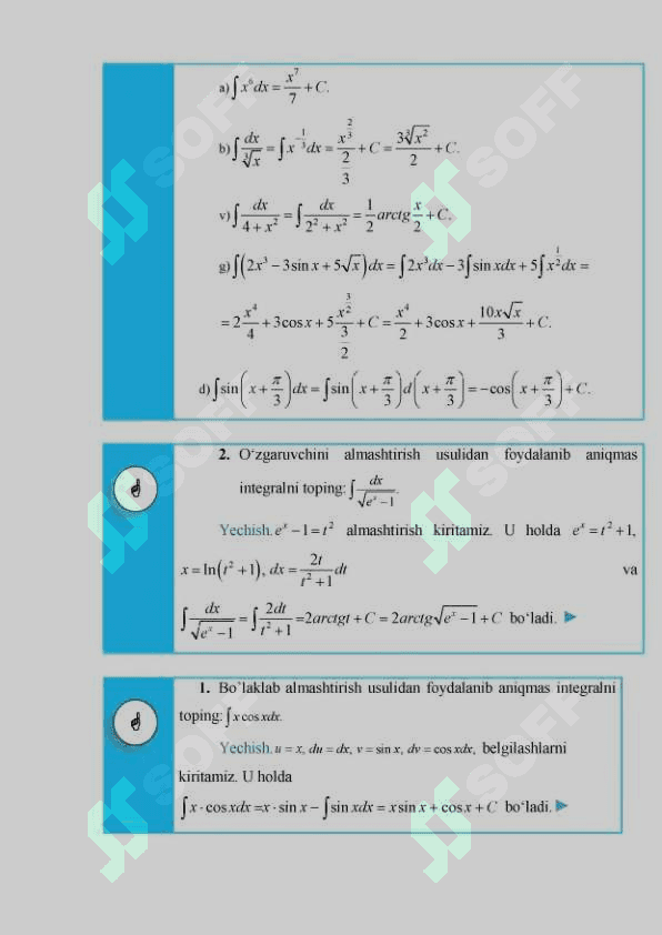 Aniqmas integral 2