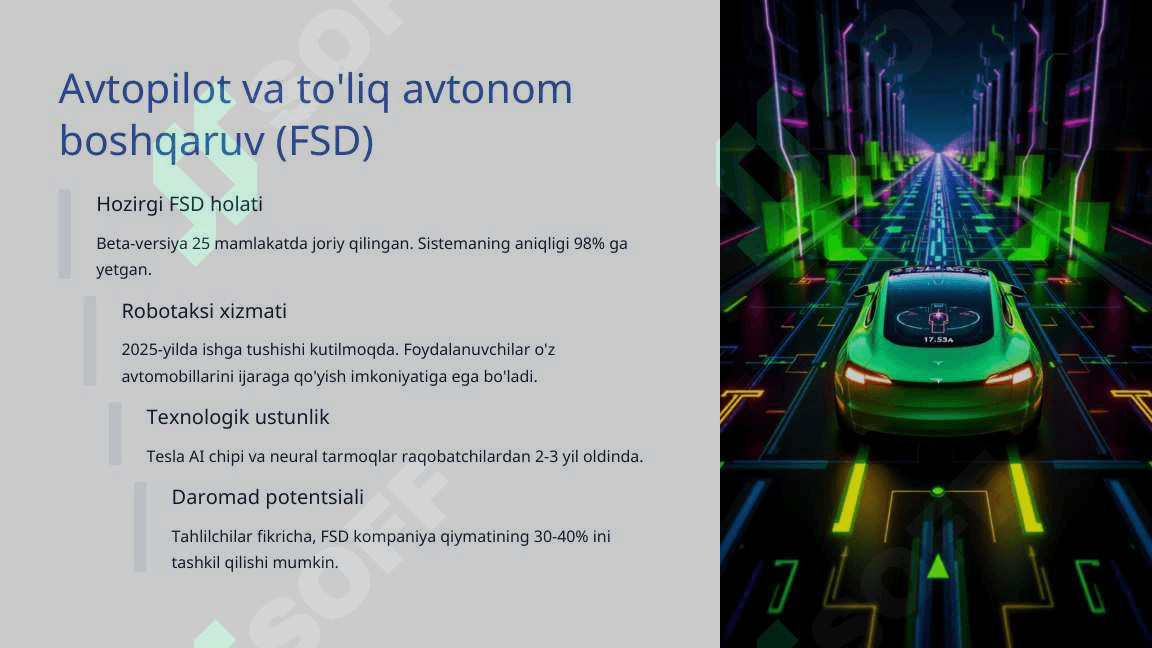 Tesla Inc. (TSLA) Aksiyalari bo'yicha Tahlil. 8