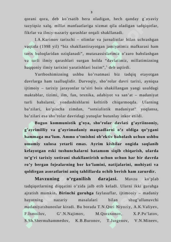 XX – asrning 50 – 80 – yillarda O’zbekistonda madaniy hayot 3
