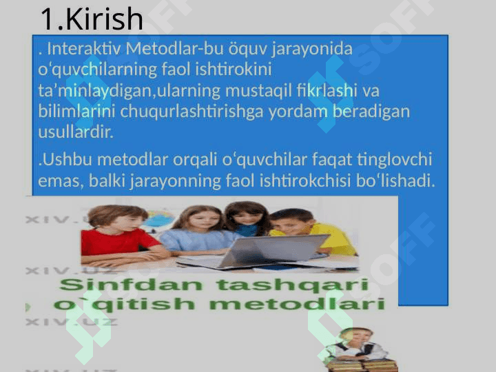 Interaktiv Metodlar va Ularning Tavsifi 2