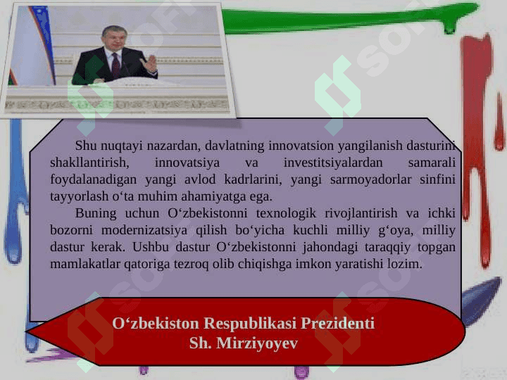 INVESTITSIYA VA TAVAKKALCHILIK 2