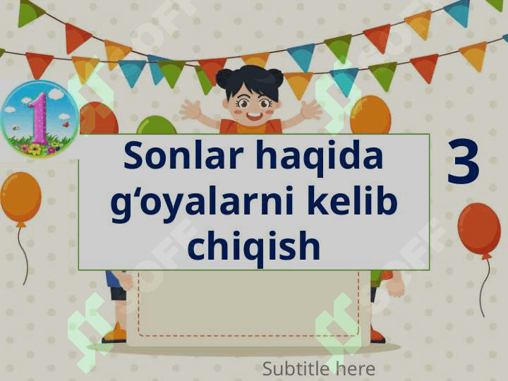 Sonlar haqida g‘oyalarni kelib chiqish 2
