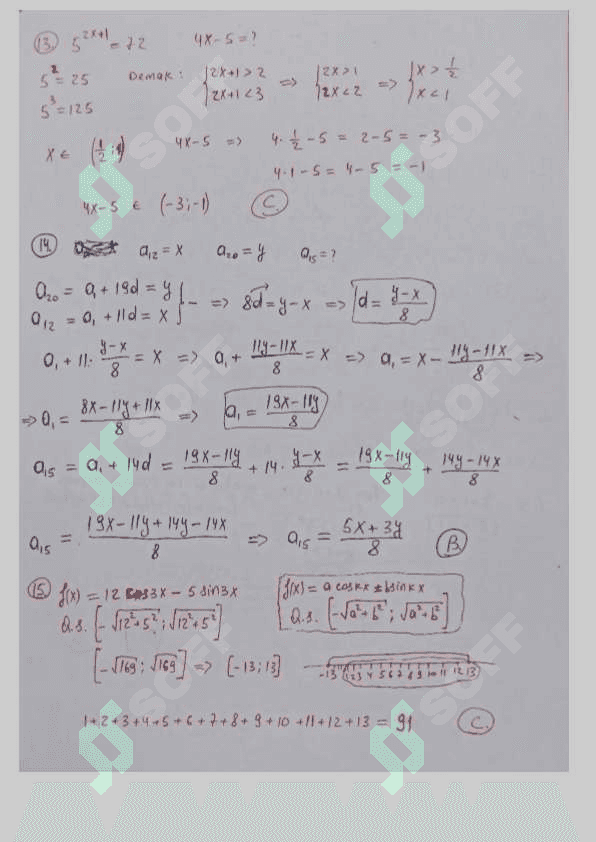 Hosilagacha mavzulardan 30 talik test yechimlari 4