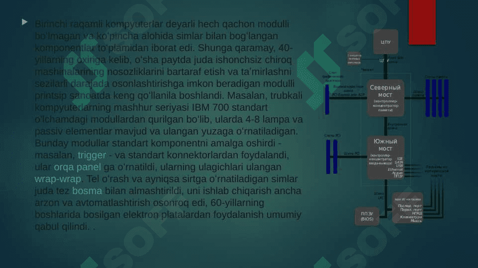 Ona plata bilan tanishish uning turini imkoniyatlarini aniqlash 3