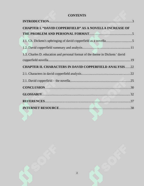 “David Copperfield” as a novel of education: the problem and personality formation 2