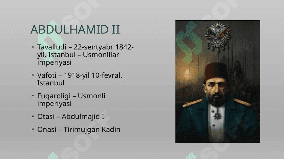 Sulton Abdulhamidxon II 2