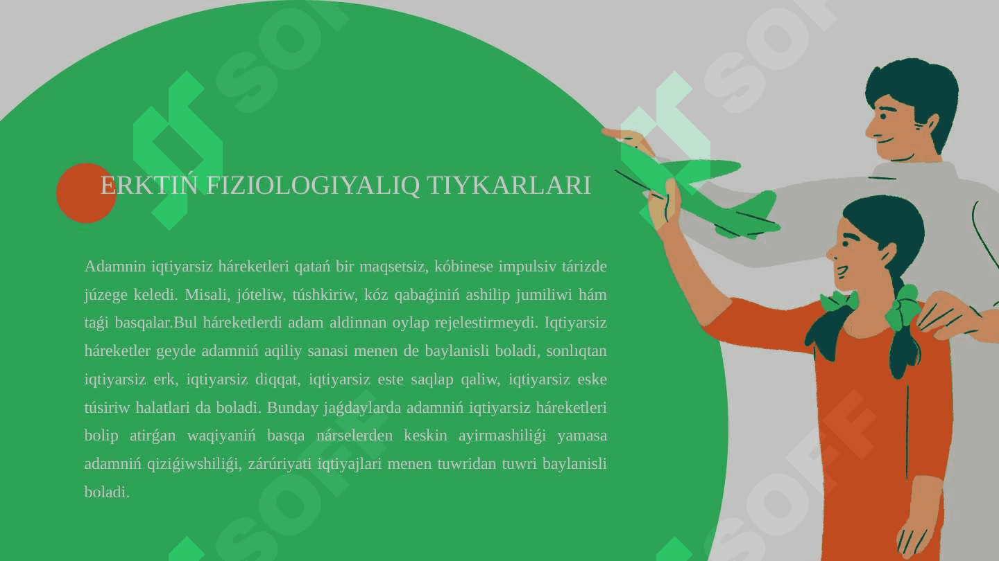 Erk haqqında túsinik 7