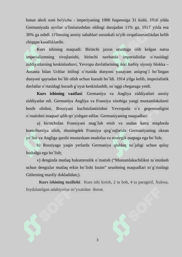 Birinchi Jahon urishi va uning yakuni 3