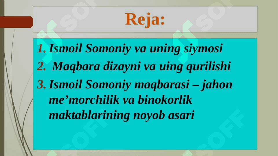 Ismoil Somoniy maqbarasi 2