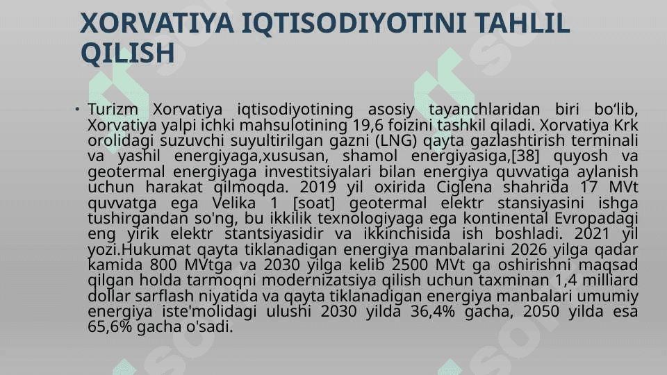 Xorvatiya Iqtisodiyotini tahlil qilish 4