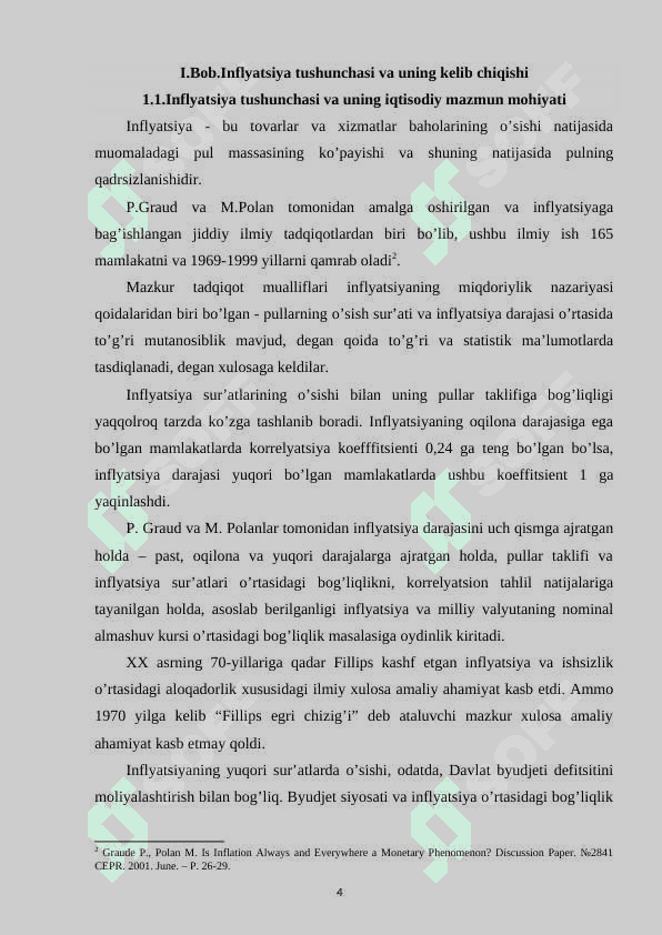 Inflyatsiyaga qarshi kurash siyosati 4