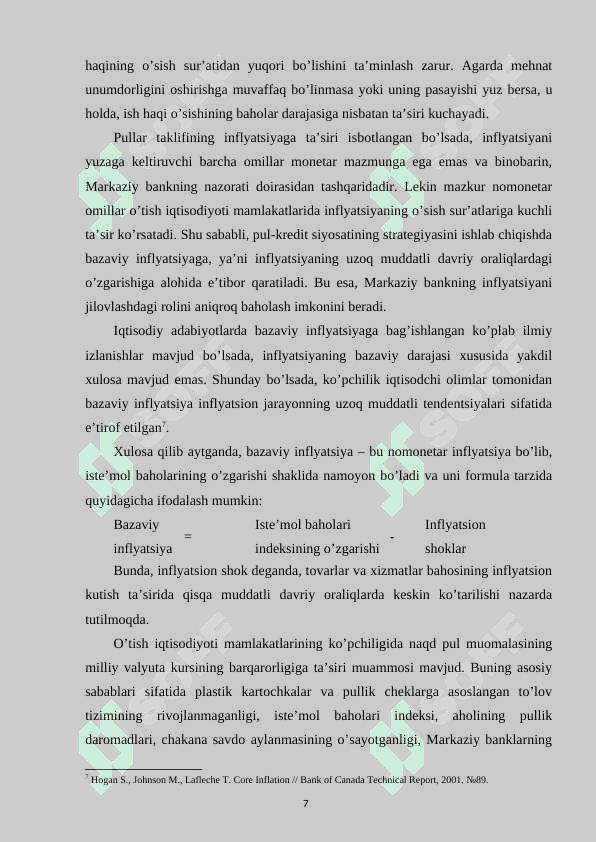 Inflyatsiyaga qarshi kurash siyosati 7