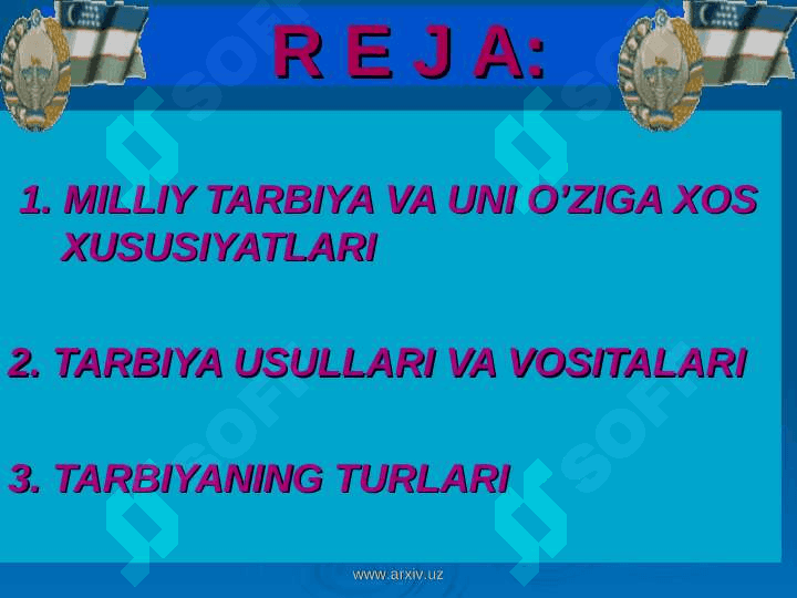 Tarbiya turlari mazmuni maqsad va vazifalari 2