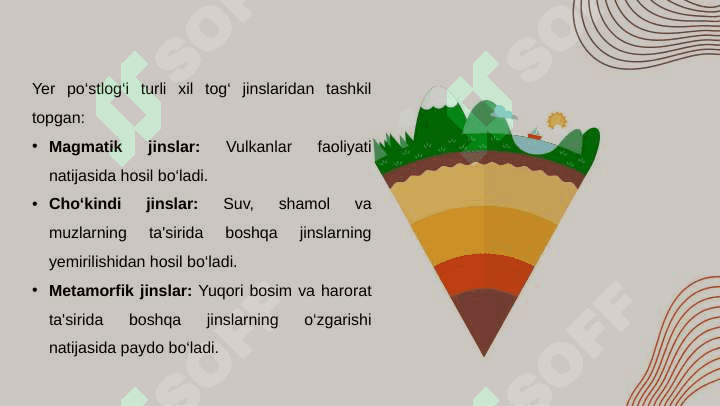 Litosfera va uning tuzilishi 8