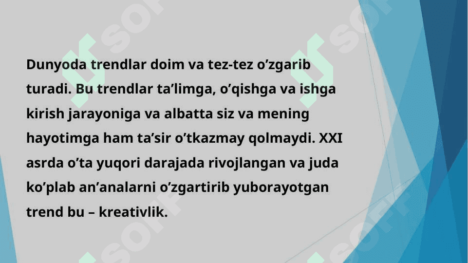 KREATIVLIK SIFATLARINI RIVOJLANTIRISH YO`LLARI 4