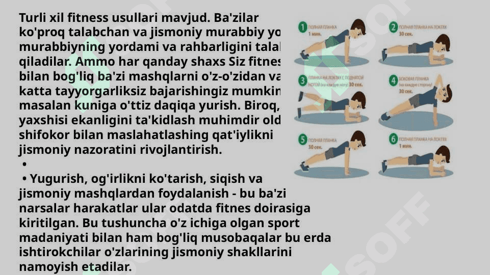 Xalq tabobatida Fitness usullari 3