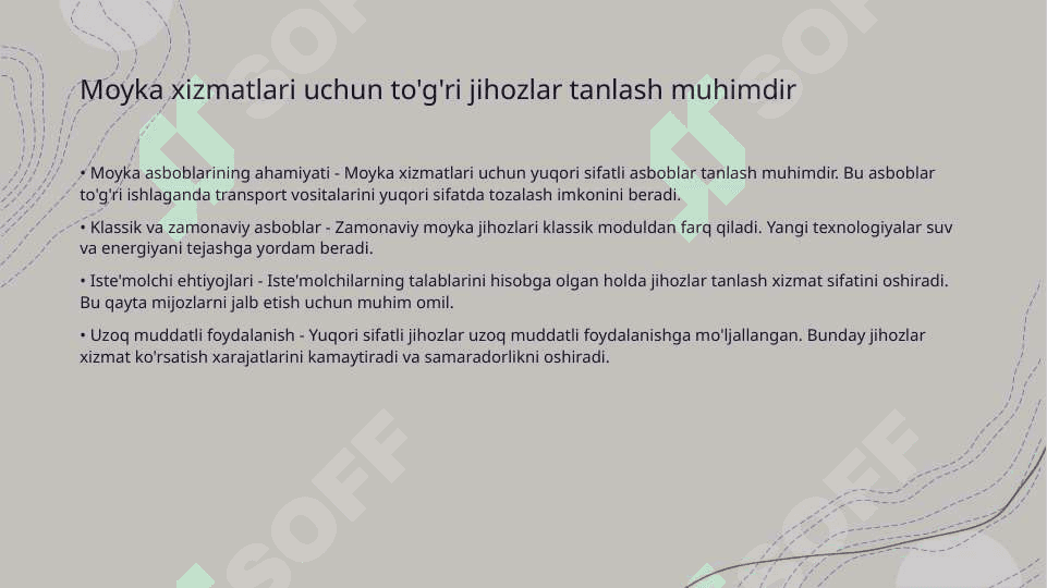 Moyka hizmati 3