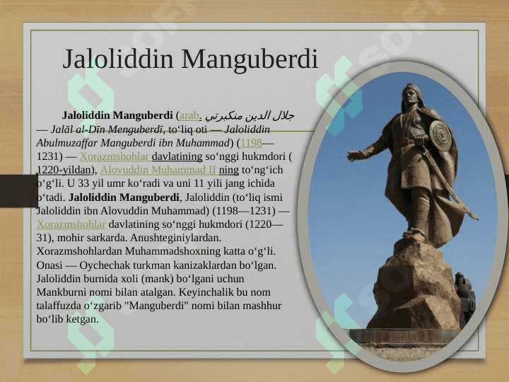 BUYUK AJDODLARGA EHTIROM 8