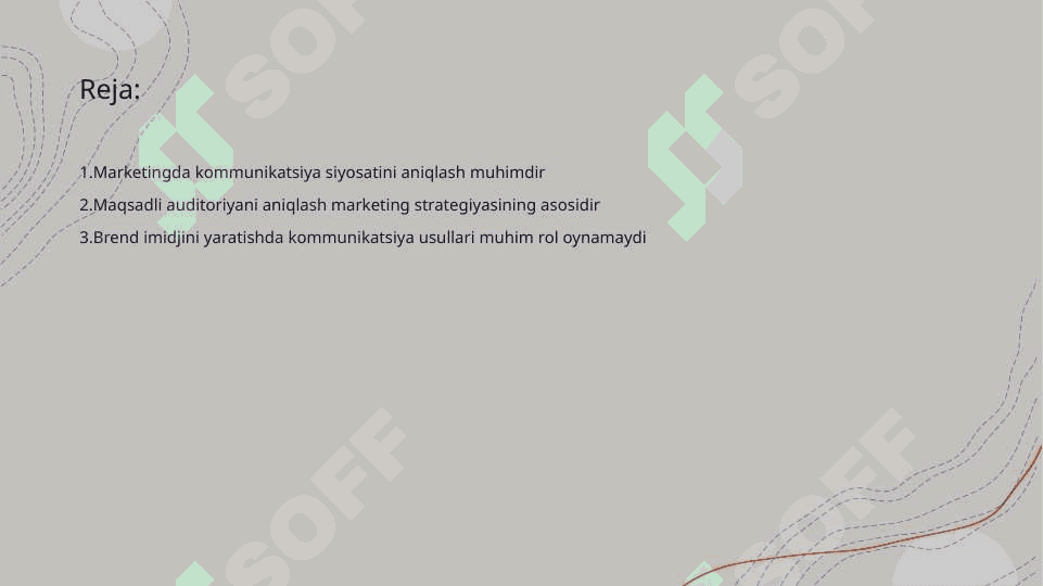 Marketingda kommunikatsiya siyosati 2