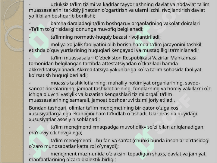 Ta`lim muassasasi menejmenti 6