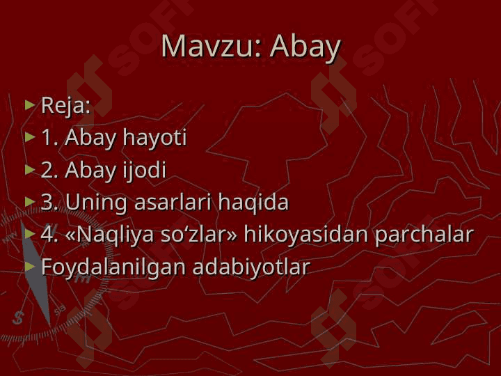 Abay hayoti va ijodi 2
