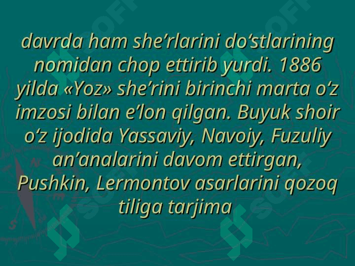 Abay hayoti va ijodi 8