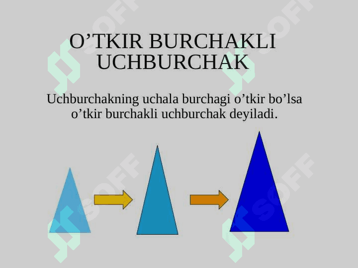 Uchburchak yuzini topish 4
