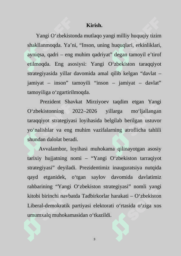 Yangi O’zbekiston taraqqiyot strategiyasi 3