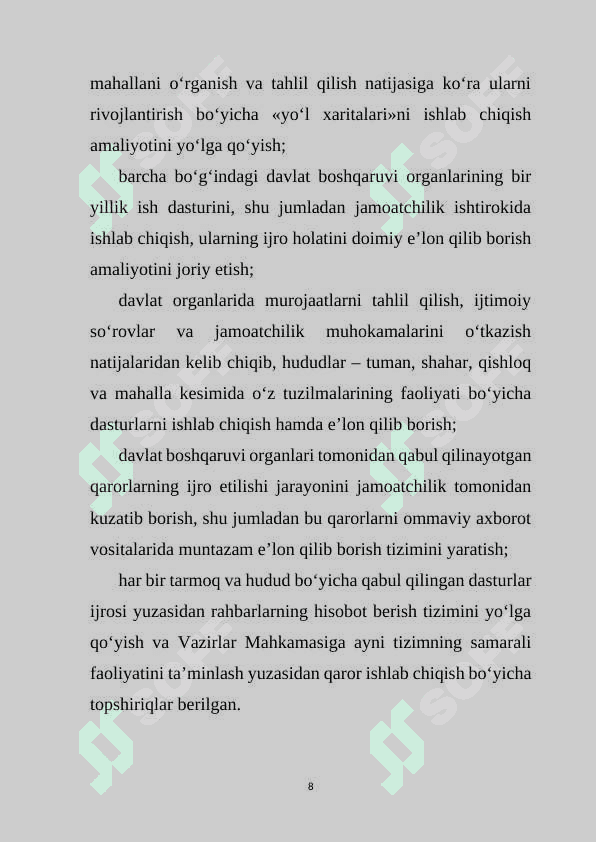 Yangi O’zbekiston taraqqiyot strategiyasi 8
