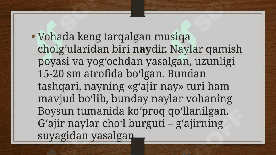 Surxon vohasining    musiqa sanʼati va musiqa cholgʼulari 3
