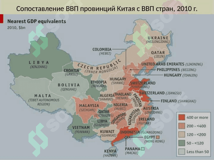 Место Китая в мировом хозяйстве 4