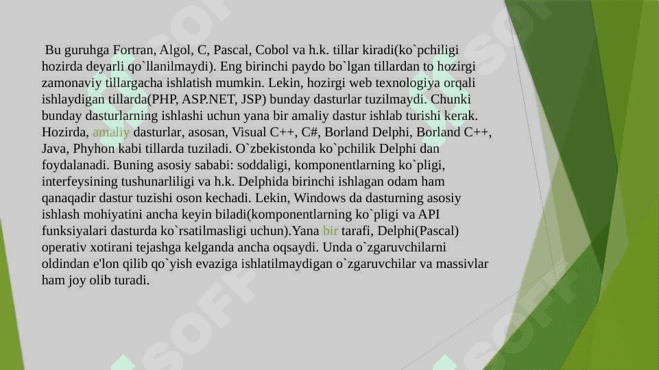 Web dasturlashga asoslangan amaliy tizimlar 4