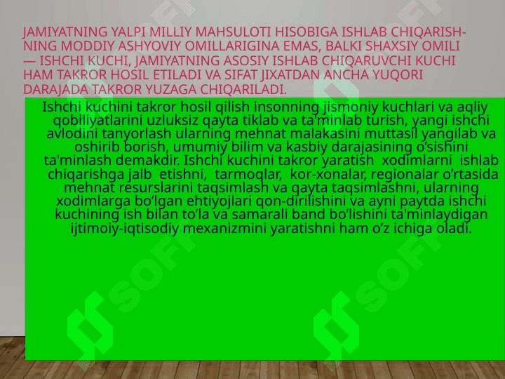 Yalpi ishchi kuchi uning bandligi va ishsizlik 2
