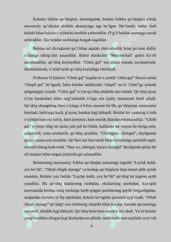 Buxoro folklori qoʻshiqlari 8