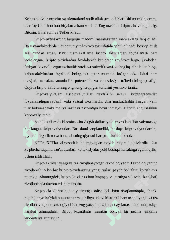 Turli mamlakatlarda kriptovalyutalarni qonuniy tartibga solish 3