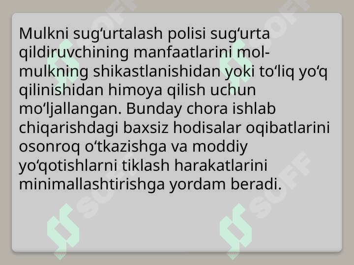 “O’ZBEKINVEST” sug’urta kompaniyasi 6