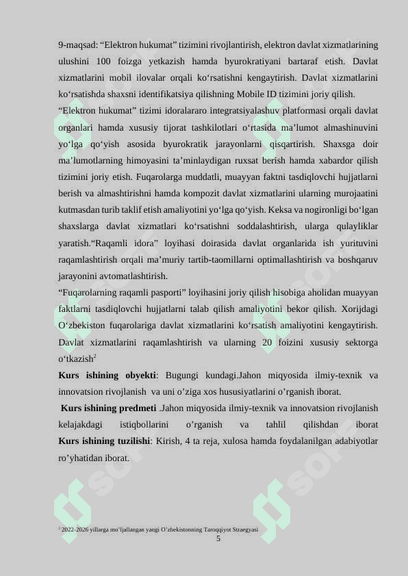 Global axborot texnologik taraqqiyot 5